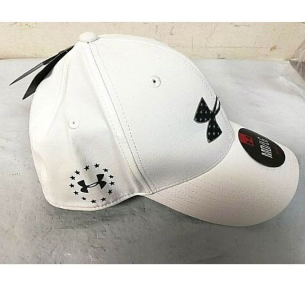 Under Armour UA Freedom Low Crown Stretch Fit Cap - Picture 2 of 4